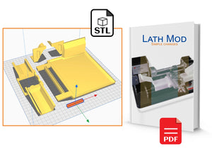 Mini Lathe Mod Kit - STL's + PDF Bonus guide