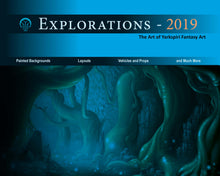Load image into Gallery viewer, Explorations 2019 - The Art of Yarkspiri Fantasy Art