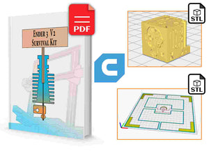 Ender 3 V2 Survival Guide (40-Page Expanded Edition) - PDF + STL's + Profile