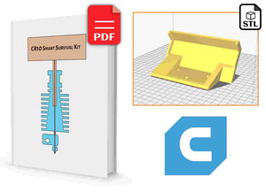 CR10 Smart (Regular Machine) 40 page Survival Kit - STL + PDF +Profile