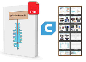 CR10 Smart (Regular Machine) 40 page Survival Kit - STL + PDF +Profile