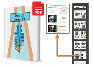 Ender 3 S1 Survival Guide (40-Page Expanded Edition) - PDF + STL's + Profile