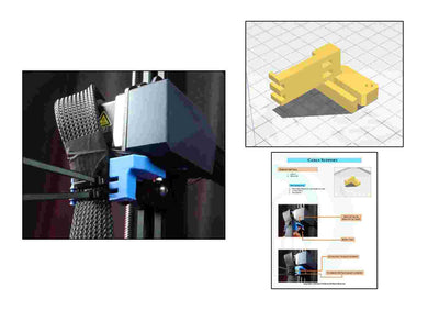 Ender 3 S1 Support Bracket STL + Instructions