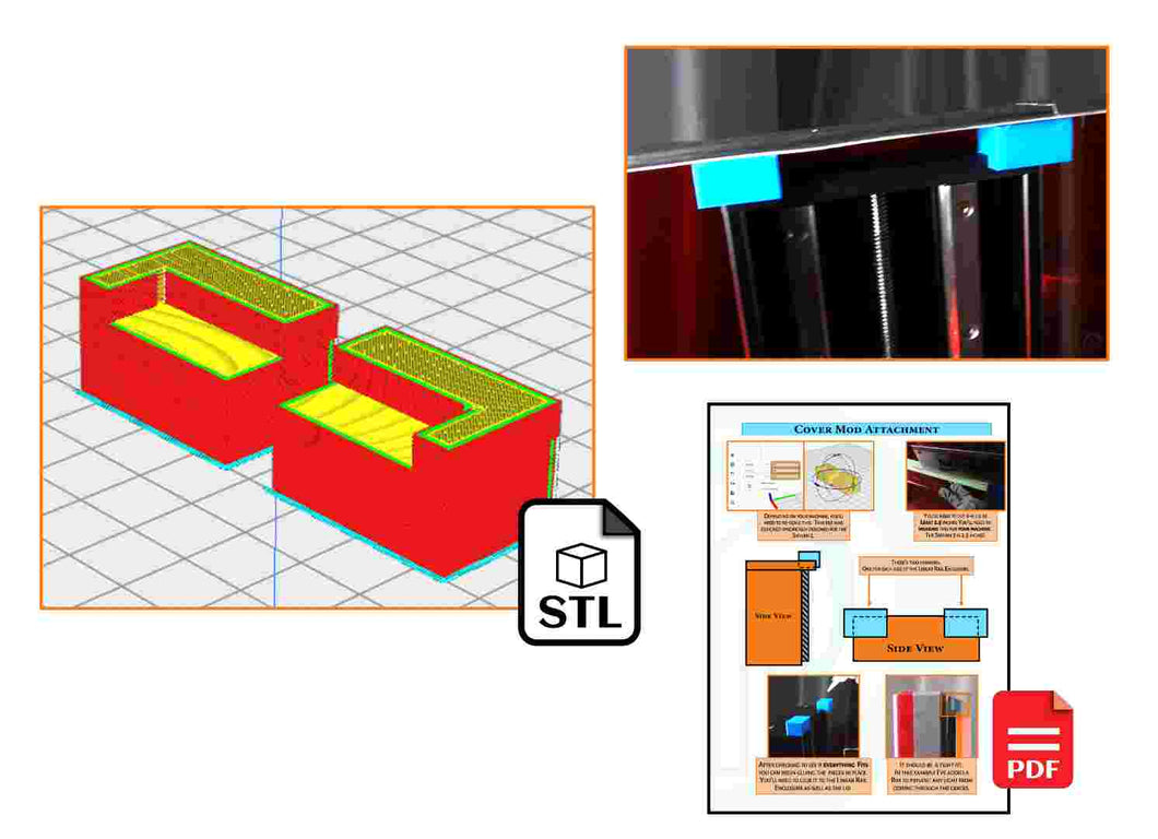 Cover Mod STL + PDF Guide