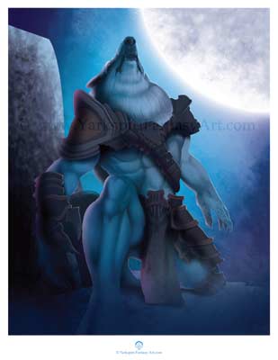 Werewolf's howl Print