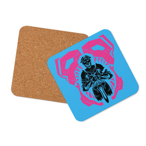 Cork-back coaster - 1 Crystal Sword