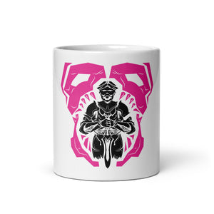 White glossy mug - Crystal Sword